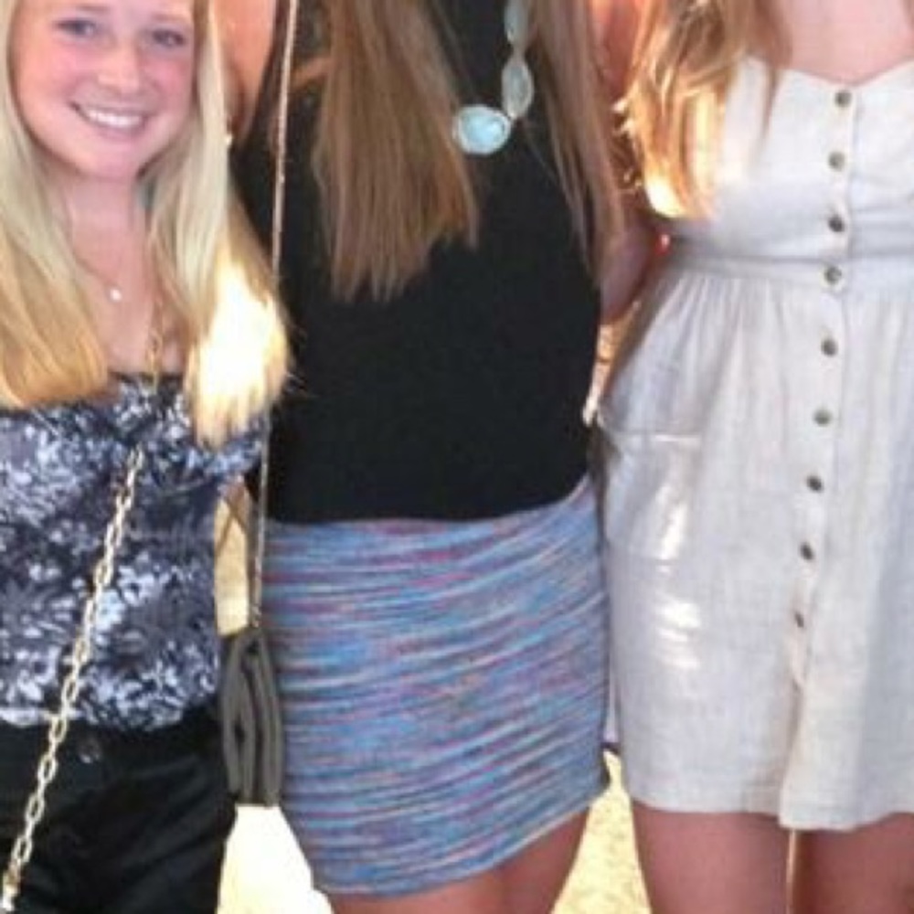 Multicolored skirt